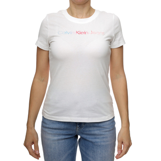 Ženska majica Calvin Klein Diffused Institutional Slim Tee