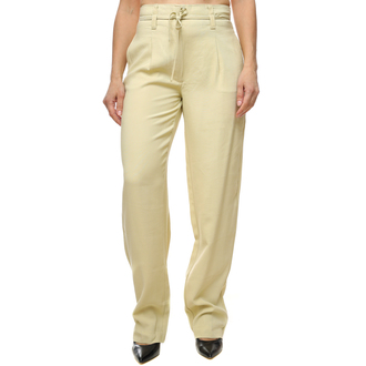 Ženske pantalone Calvin Klein Waist Ties Tapered Twill Pant