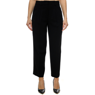 Ženske pantalone Michael Kors Pleated ankle pant