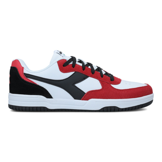 Diadora Raptor High SL Uomo – Scarpe Alte Sportive, Colore Black White White, Taglia 44 EU