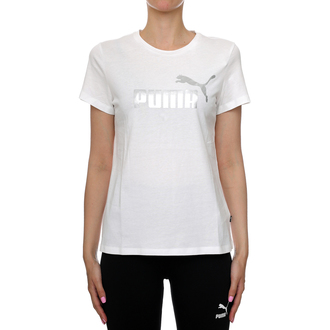 Ženska majica Puma ESS+ Metallic Logo Tee