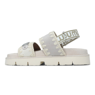 Ženske sandale Mou Bio sandal suede&canvas