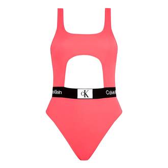 Ženski kupaći Calvin Klein Cut Out One Piece - Rp