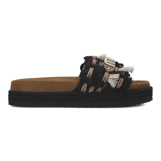 Ženske sandale Mou Monoband rope sandal fringes