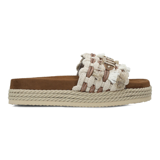 Ženske sandale Mou Monoband rope sandal fringes