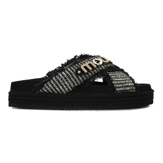 Ženske sandale Mou Criss-cross rope sandal raffia