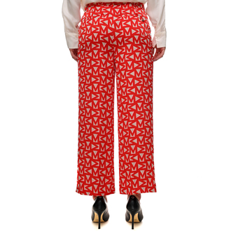 Ženske pantalone Lola By Maite Monogrammed Cropped Trousers