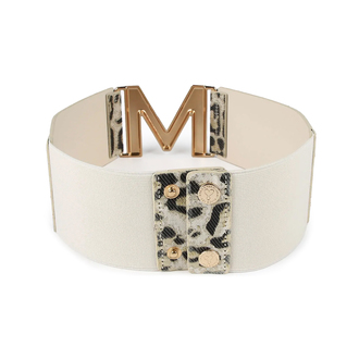 Ženski kaiš Lola By Maite Animal Print Elastic Belt