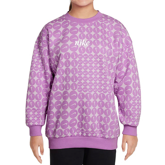 Dečiji duks Nike G nsw club flc ovrszd crw aop