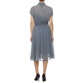 Ženska haljina Tommy Hilfiger Amd Chiffon Midi Dress Ss