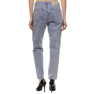 Ženske farmerke Karl Lagerfeld Kl Printed Denim Pants