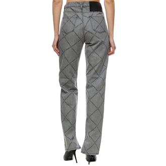 Ženske pantalone Karl Lagerfeld Printed Relax Fit Denim Pants