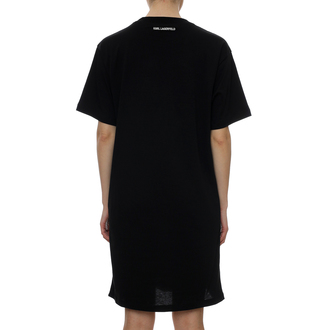 Ženska haljina Karl Lagerfeld Karl Signature Hem Dress