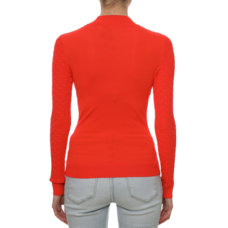 Ženski džemper Karl Lagerfeld Lightweight Textured Mockneck