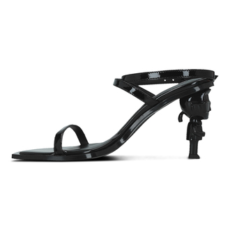 Ženske sandale Karl Lagerfeld karl nft heel ankle strap sandal