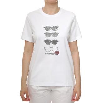 Ženska majica Karl Lagerfeld sunglasses rs t-shirt