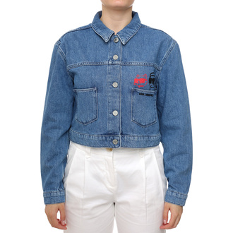 Ženska prolećna jakna Karl Lagerfeld ikon duo denim jacket