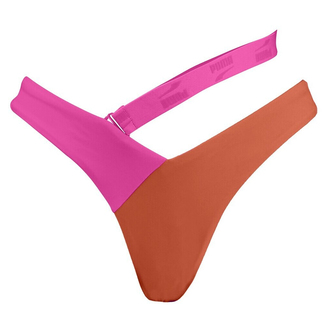 Ženski kupaći donji deo Puma Swim women colourblock v-shape brief 1p