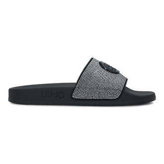 Ženske papuče Liu Jo Kos 08 - Slipper Microfiber Black