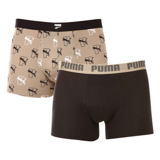 Muške bokserice Puma Men Cat Aop Boxer 2P
