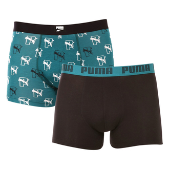 Muške bokserice Puma Men Cat Aop Boxer 2P