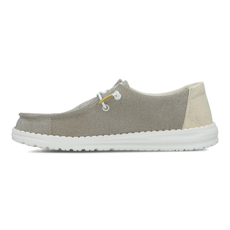 Ženske patike Hey Dude Wendy metallic sparkle gold
