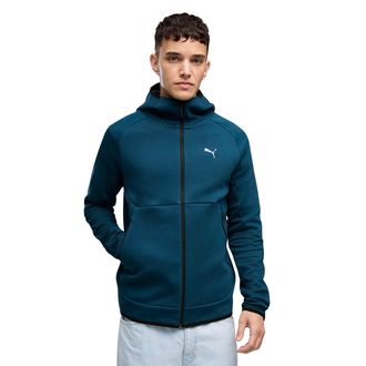 Mu&scaron;ki duks Pumatech Slim elevated full-zip hoodie dk