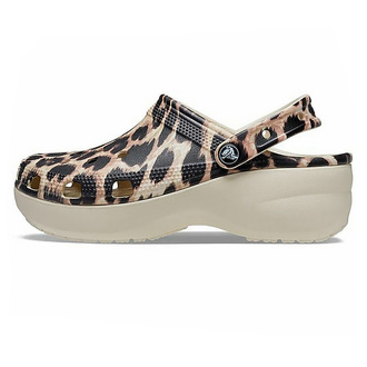 Ženske papuče CROCS CLASSIC PLATFORM ANIMAL REMIX CLOG W