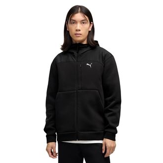 Mu&scaron;ki duks sa kapuljačom Pumatech Material mix full-zip hoodie dk