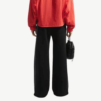 Ženska trenerka donji deo W Nike stdo flc mw mr scallop wl