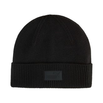 Unisex kapa Puma Ess elevated rubber patch low crown beanie