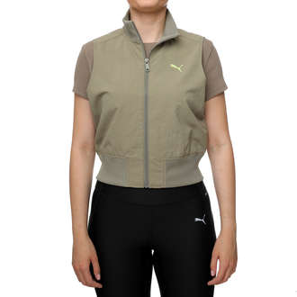 Ženski prsluk Puma Dare to full-zip woven vest