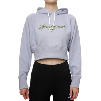Ženski duks Puma Classics+ relaxed cropped hoodie