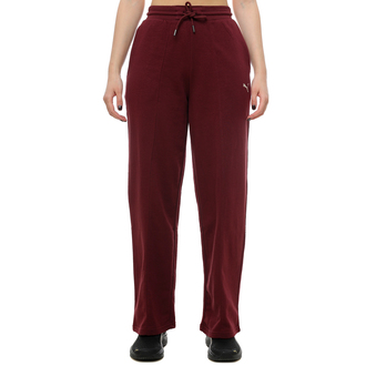 Ženska trenerka donji deo Puma Class comfort pinnacle high-waist straight pants tr op