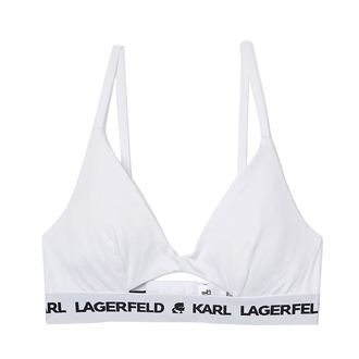 Ženski veš Karl Lagerfeld PEEPHOLE LOGO BRA