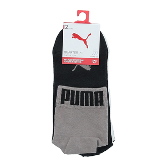 Muške čarape Puma Men Logo Block Quarter 2P