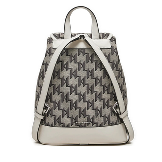Ženski ranac Karl Lagerfeld K/Signature Mono Jkrd Flap Bp