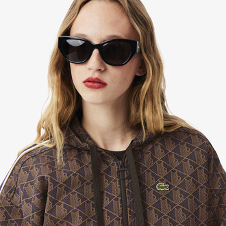 Ženski duks sa zipom i kapuljačom Lacoste