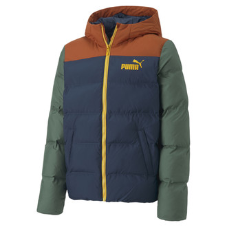 Dečija zimska jakna Puma Colourblock Polyball Hooded Jacket