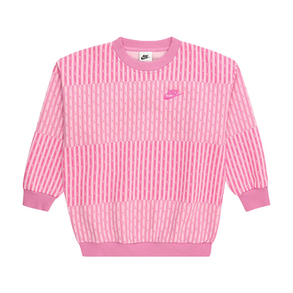 Dečiji duks Nike G Nsw Club Flc Ovrszd Crw Aop