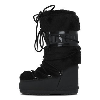 Ženske čizme Moon Boot Classic Faux Fur Black