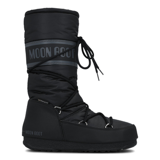 Ženske čizme Moon Boot HIGH NYLON WP BLACK