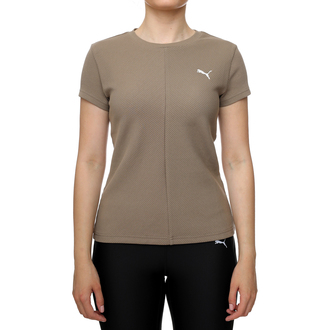 ŽENSKA MAJICA PUMA WARDROBE ESS RIBBED SLIM TEE