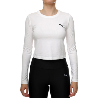 Ženski duks Puma Wardrobe ess longsleeve baby tee