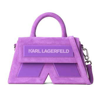 Ženska torba Karl Lagerfeld Icon K Crossbody Suede