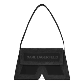 Ženska torba Karl Lagerfeld Icon K Shoulderbag Suede