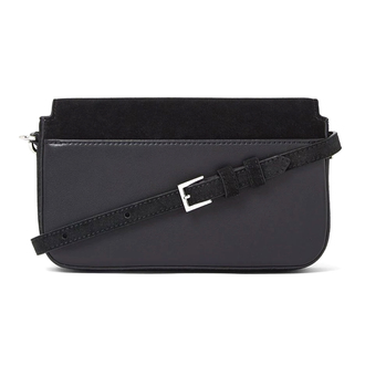 Ženska torba Karl Lagerfeld Icon K Sm Flap Shb Suede