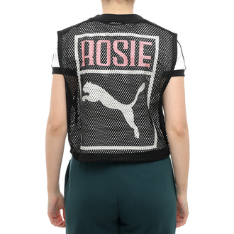 Ženska majica top Puma X rosé relaxed mesh top