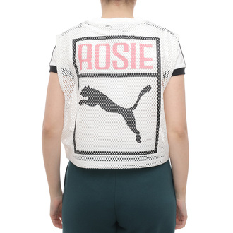 Ženska majica top Puma X rosé relaxed mesh top