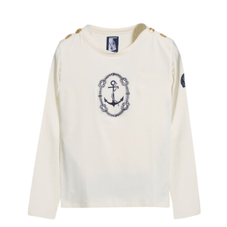 Ženski duks Marina Militare T-Shirt M/L Panna